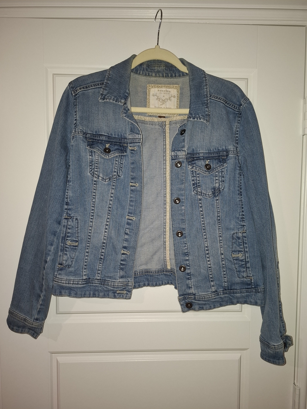 Sonoma Light Blue Denim Trucker Jacket